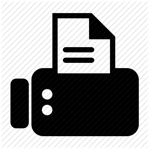 512x512 Vector Icon Fax