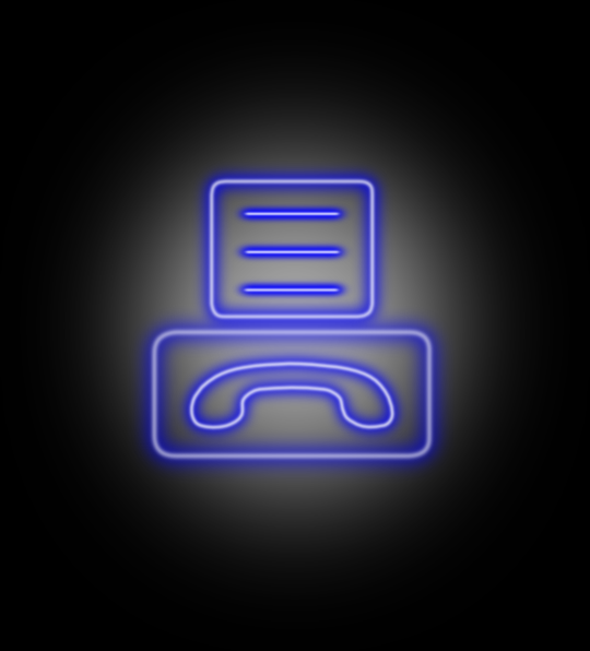 540x596 Fax Icon 2 Clip Art