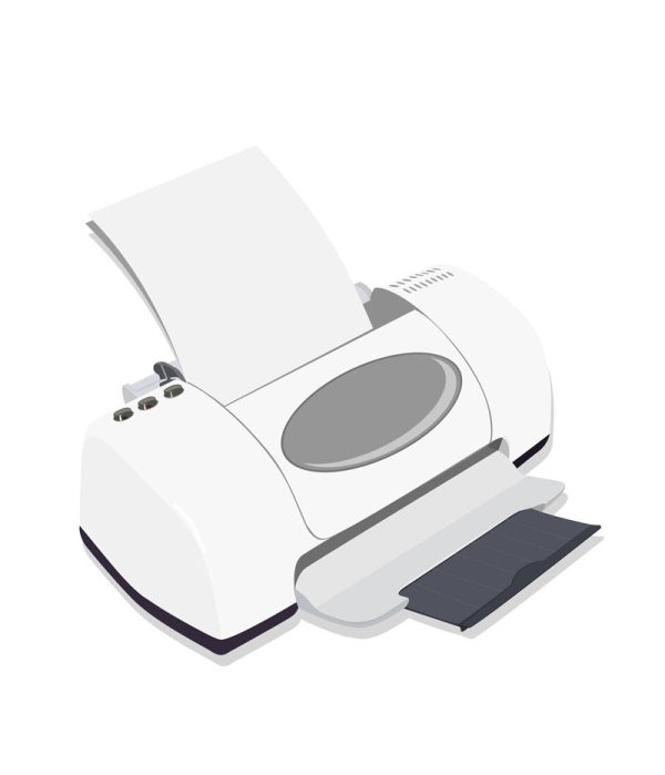 600x699 Fax Machine Vector Material My Free Photoshop World