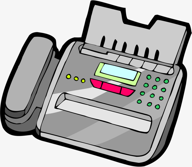 650x564 Fax Machine, Electronic, Cartoon Png And Vector For Free Download