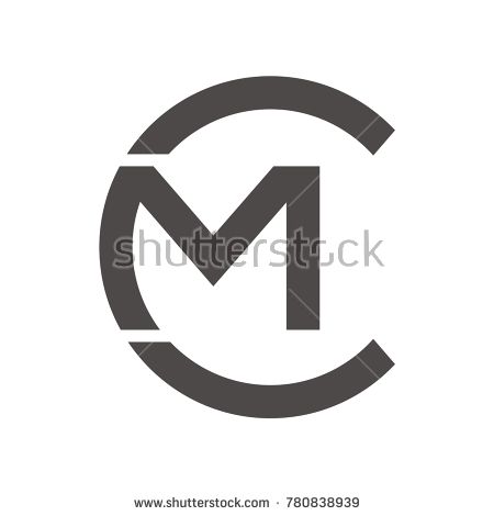 450x470 Fb Icon Vector Cm Logo Initial Letter Design Template Vector