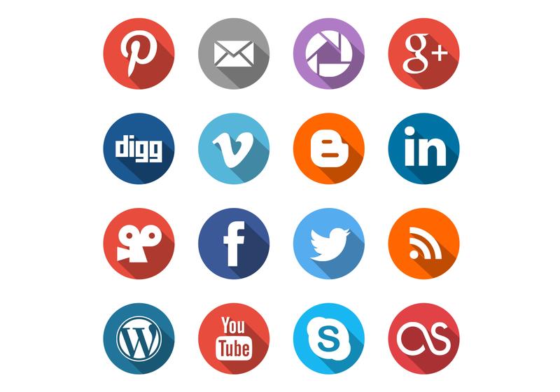 800x560 Free Social Media Icons