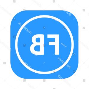 300x300 Photostock Vector Fb F B Letter Logo With Broken Shattered Blue