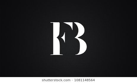 462x280 Fb Letter Logo Design Template Vector Logo Logos