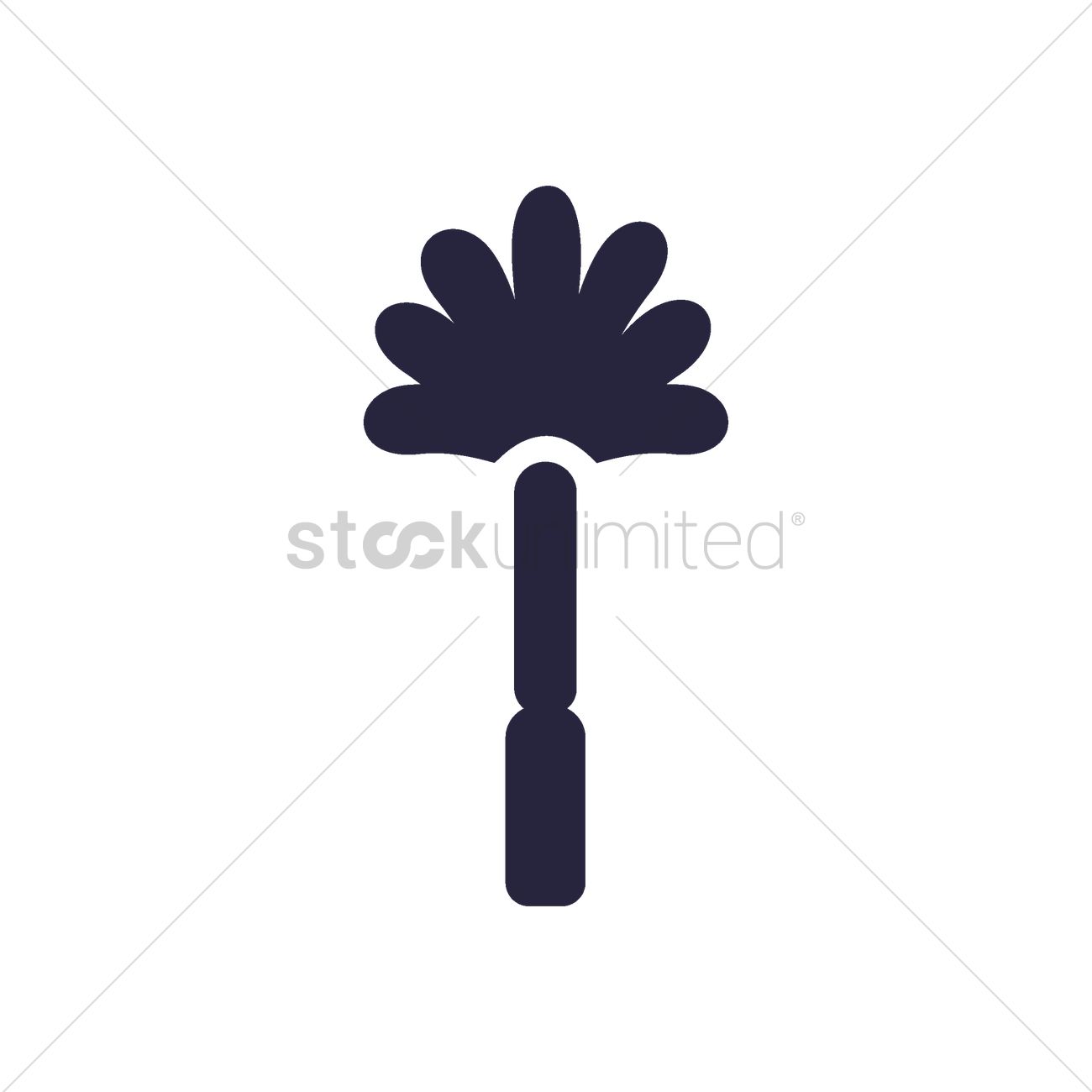1300x1300 Feather Duster Vector Image