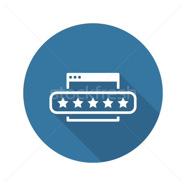 600x600 Customer Feedback Icon. Vector Illustration Vadym Nechyporenko