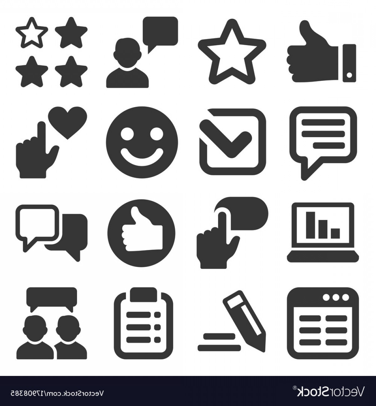 1200x1296 Customer Reviews And Feedback Icon Set Vector Rongholland