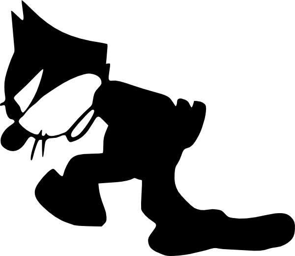 600x520 Felix The Cat Clip Art Free Vector In Open Office Drawing Svg