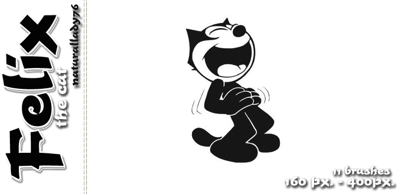 800x391 Felix The Cat Brush Set