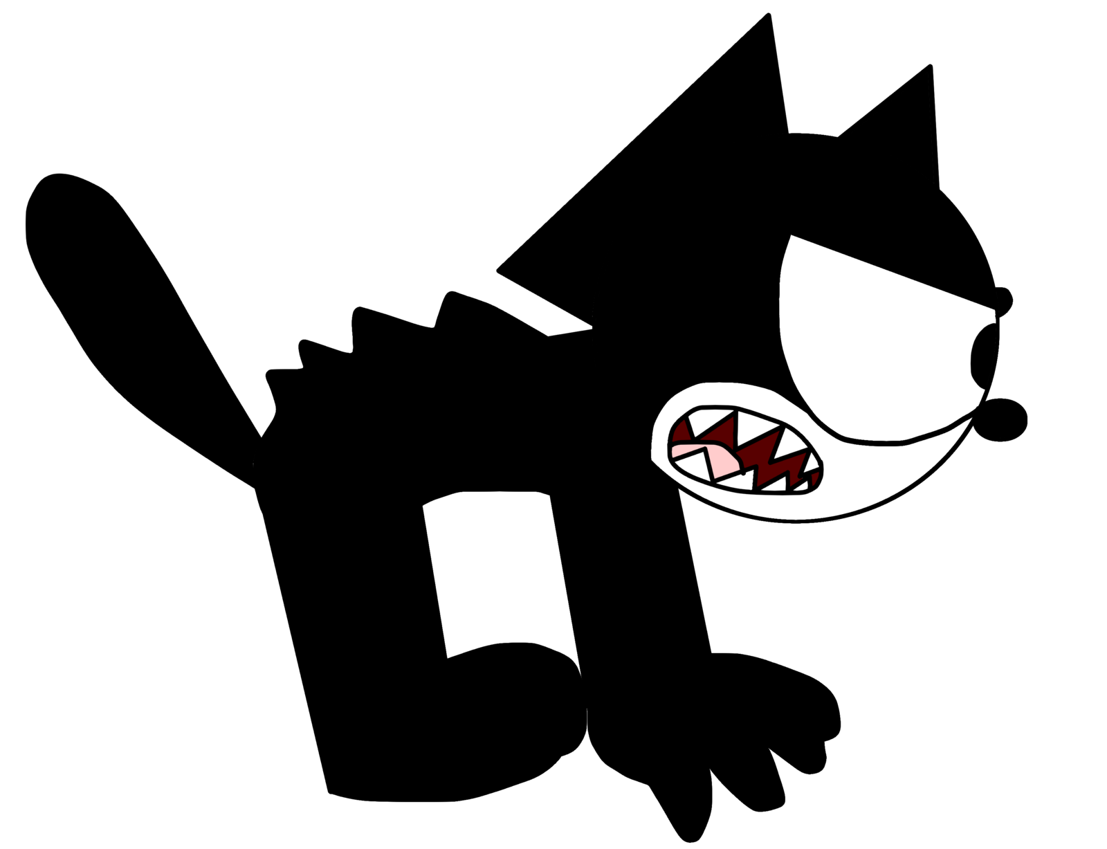 1600x1227 Cat Vector