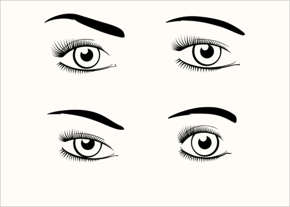 585x417 Eye Vectors Eps, Png, Jpg, Svg Format Download! Free