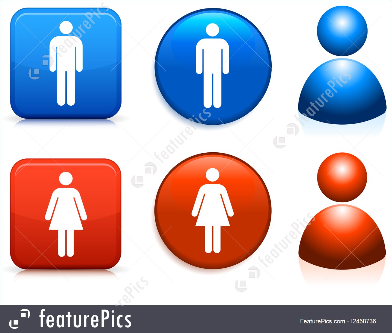 1300x1106 Emblems And Symbols Male And Female Icons