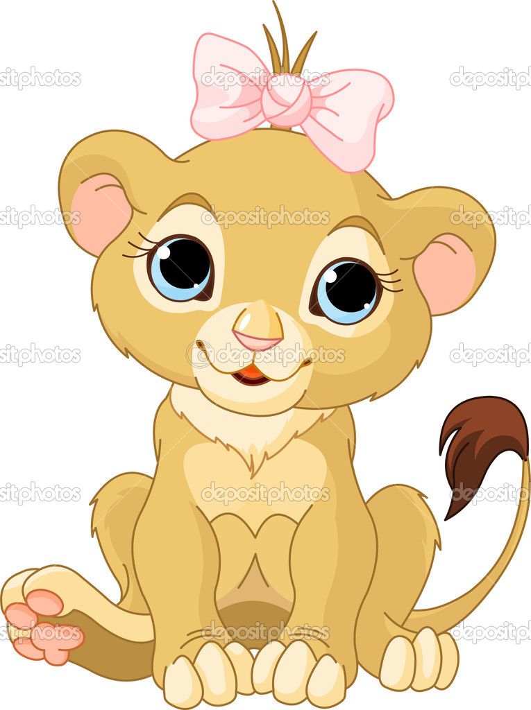 765x1024 Cartoon Girl Lion Lion Girl Cub Stock Vector Anna