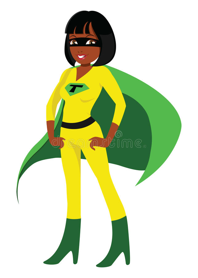 643x900 Superheroes Clipart Black Female ~ Frames ~ Illustrations ~ Hd