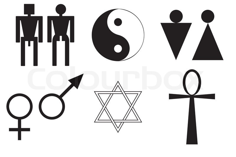 800x533 Male And Female Symbols Stock Vector Colourbox