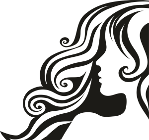 300x283 Female Hair Logo Vector (.cdr) Free Download