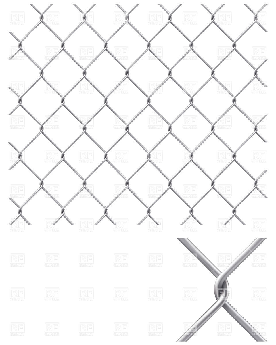 960x1200 Chain Link Fence Vector Image Vector Artwork Of Backgrounds