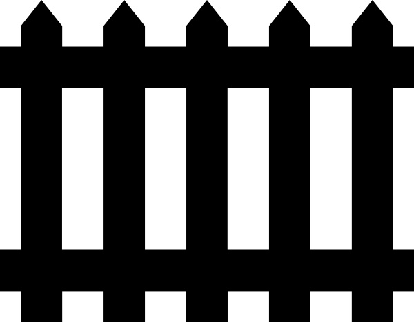 600x466 Fence Clip Art Free Vector In Open Office Drawing Svg ( .svg
