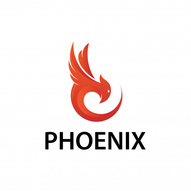 626x626 Phoenix Logotype Vector Premium Download