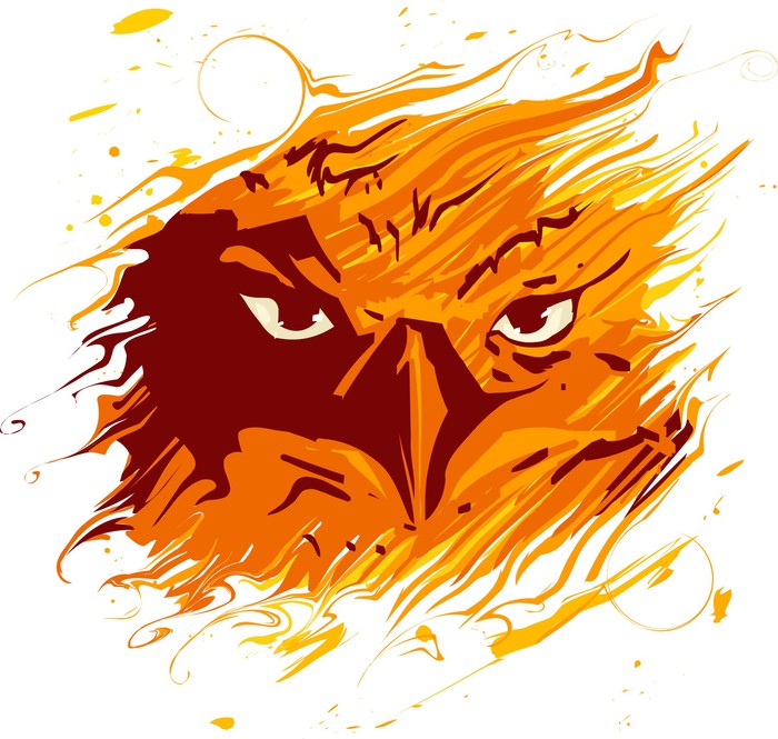 700x665 Vector Phoenix Poster We Live To Change