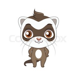 260x260 Download Ferret Vector Animation Clipart Ferret