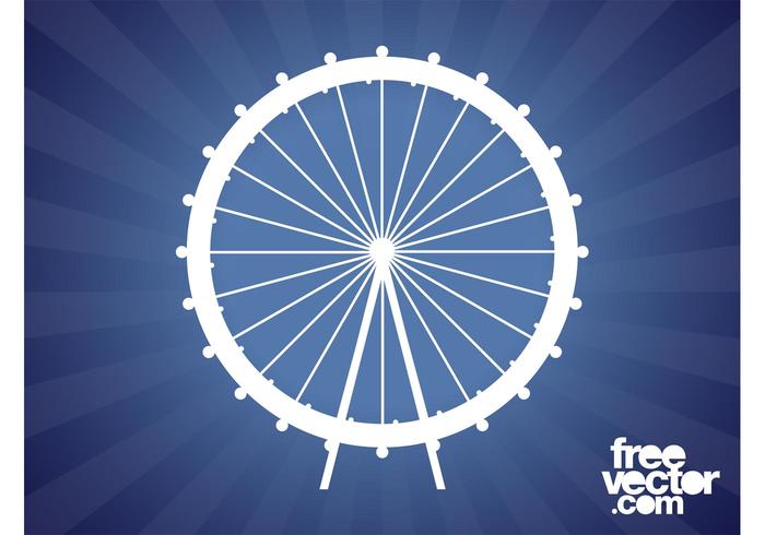 700x490 Ferris Wheel Silhouette