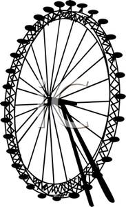 183x300 Ferris Wheel Clipart Farris