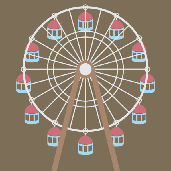 600x600 Ferris Wheel Vector
