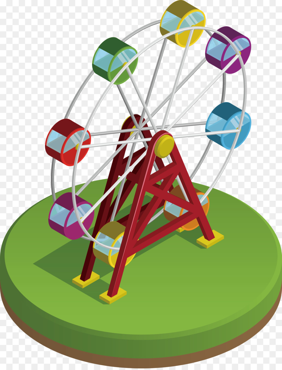 900x1180 Ferris Wheel Clip Art