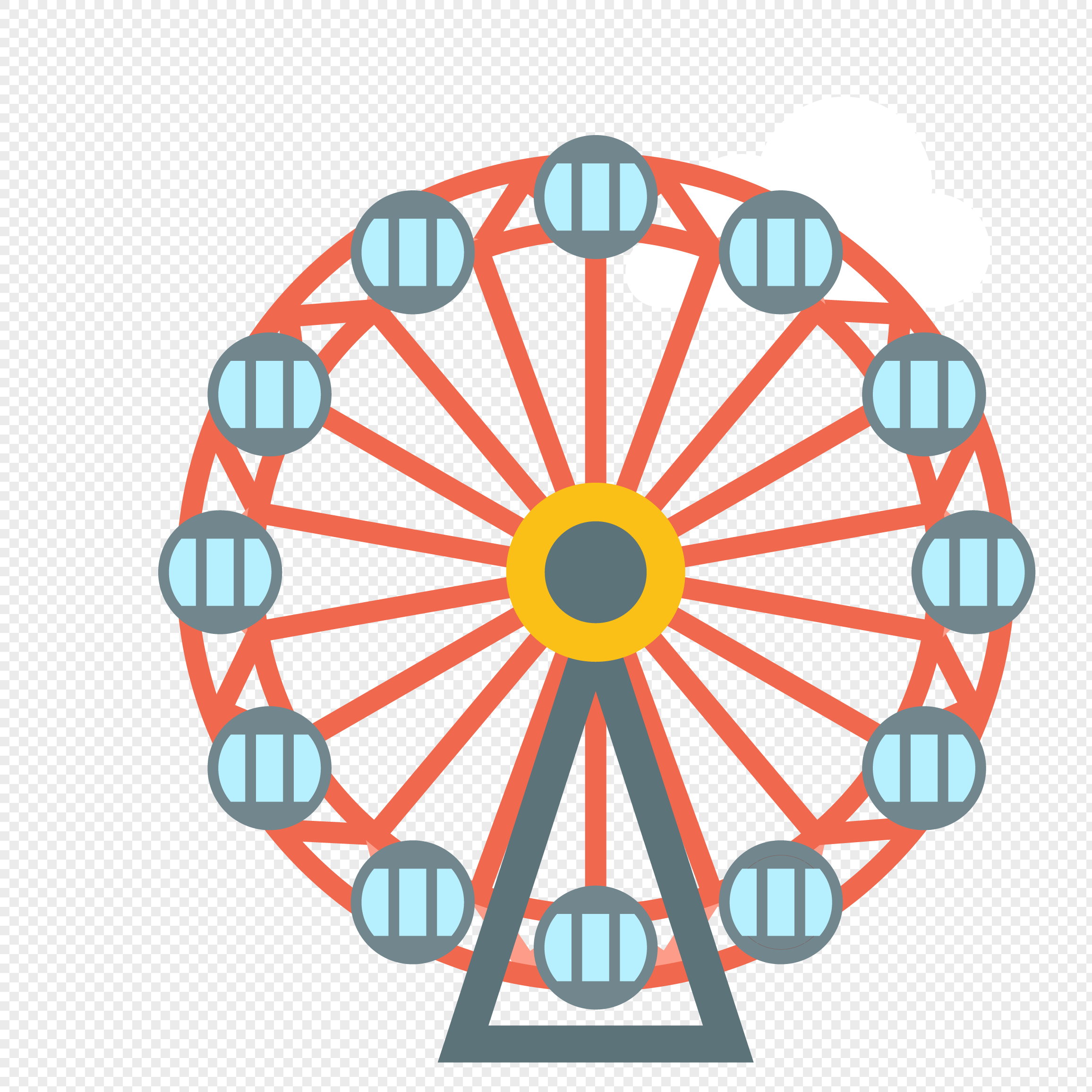 Ferris Wheel Vector Free Download at GetDrawings | Free download