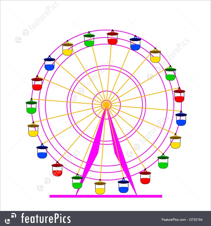 900x964 Download Ferris Wheel Silhouette Clipart Royalty Free Clip Art