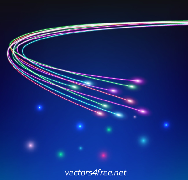 600x575 Fiber Optic Background Vector Free Vector In Adobe Illustrator Ai