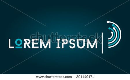450x277 Fiber Optic Vector Template Emblem