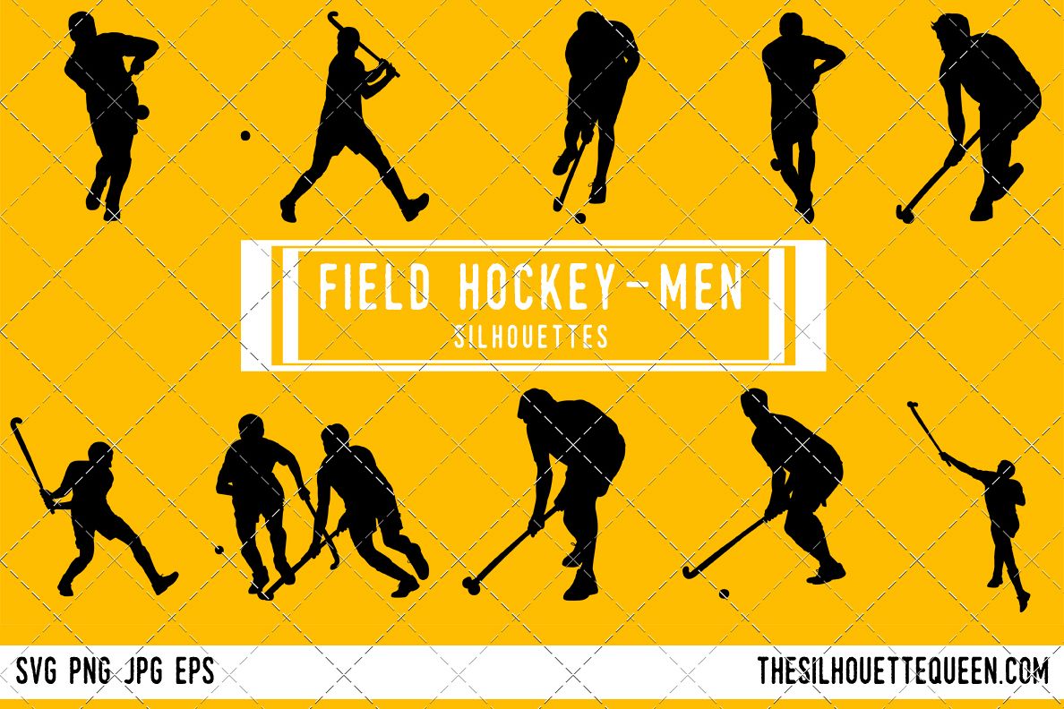 1188x792 Man Field Hockey Player Silhouette, Field Hockey Clipart, Boy