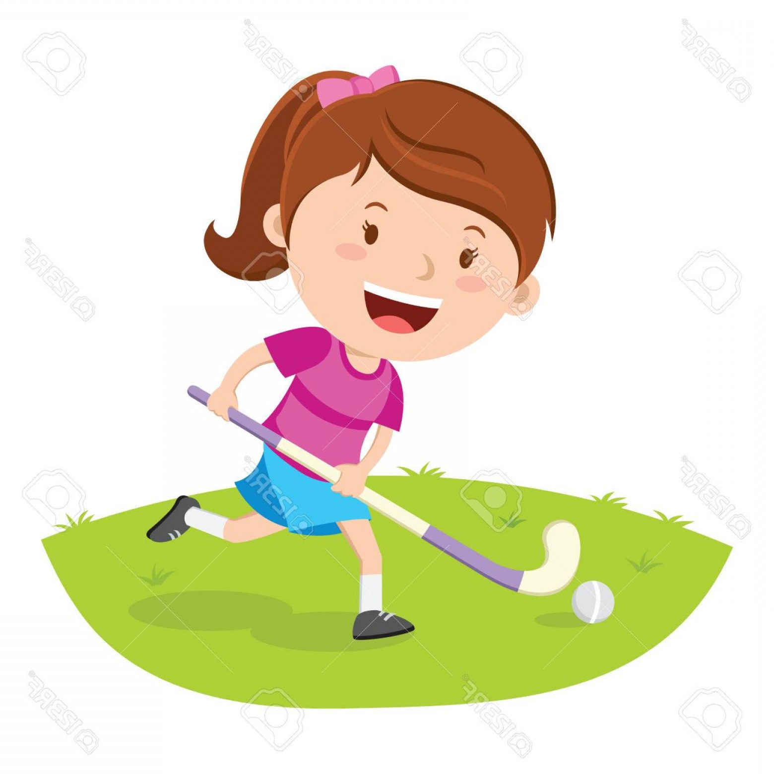 1560x1560 Photostock Vector Hockey Player Vector Illustration Of A Little