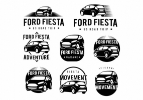 285x200 Ford Fiesta Car Vector Free Vector Graphic Art Free Download