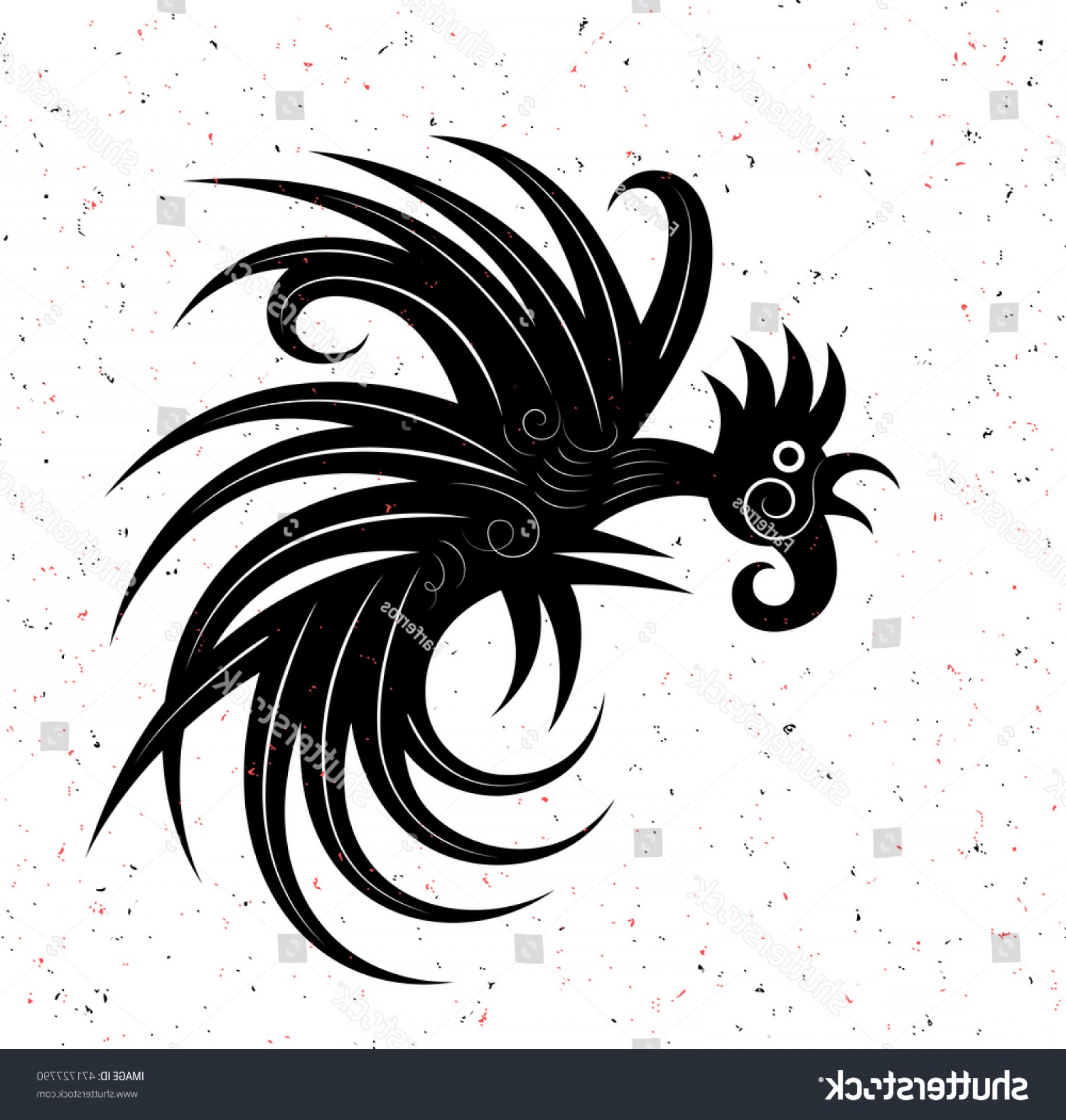 Fighting Rooster Vector At GetDrawings | Free Download