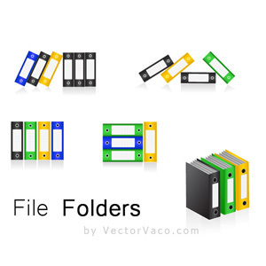 300x300 Folder Icons Vector