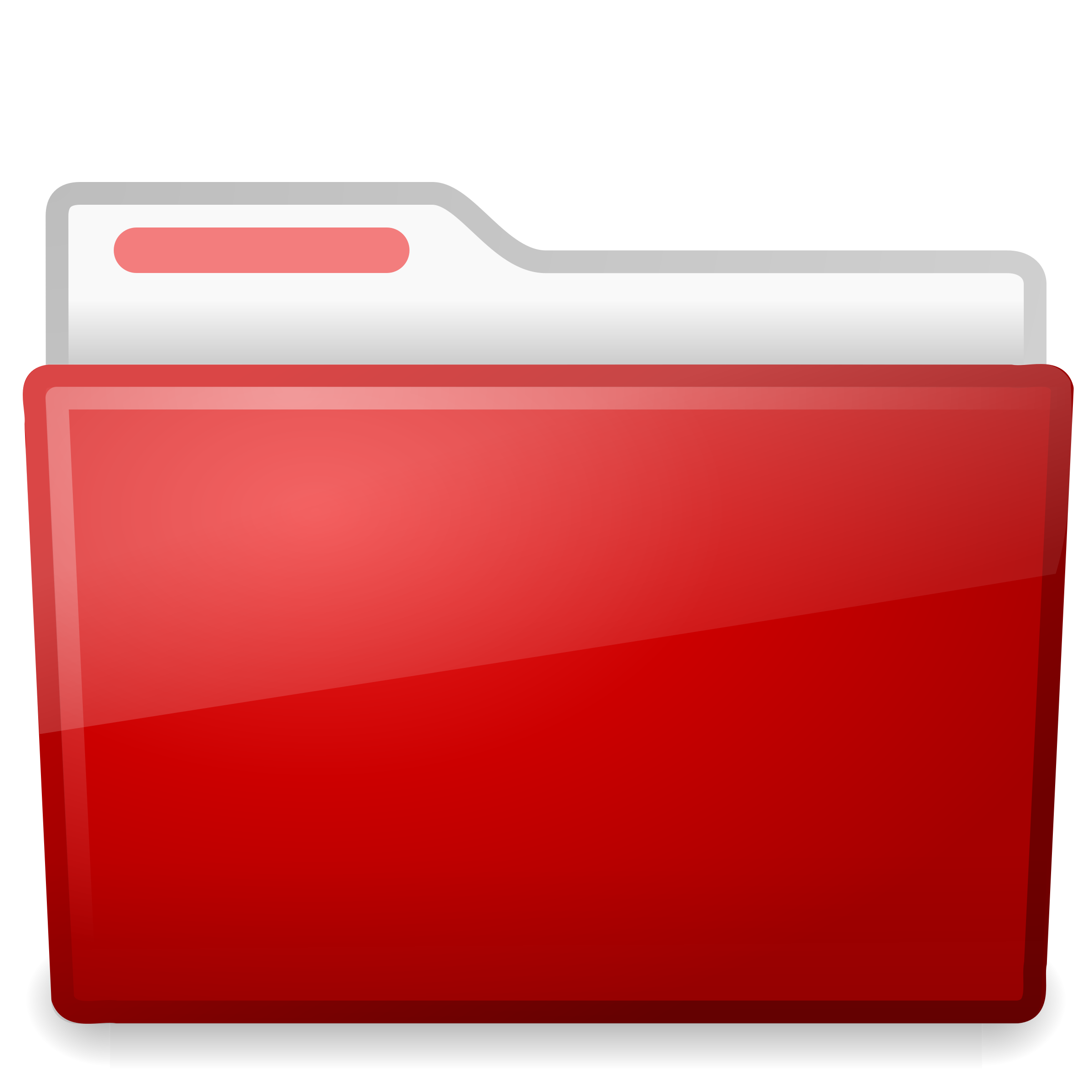 2400x2400 Red File Folder Vector Clipart Image
