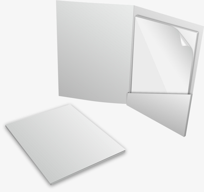 650x612 Vector Hand Painted Empty File Folder, Vector, Hand Painted, Blank