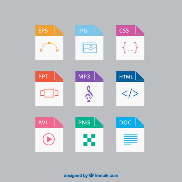 626x626 File Formats Vector Free Download