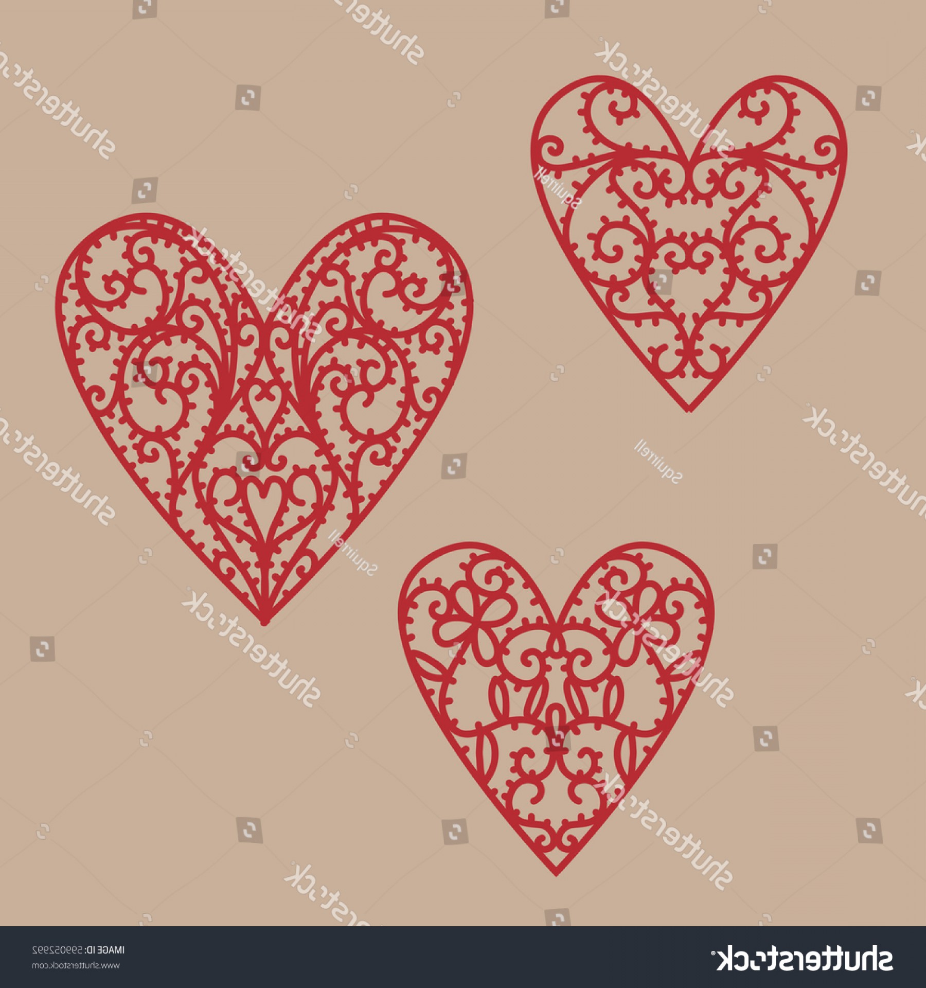 1800x1920 Filigree Hearts Vector Drawing Doodle Createmepink