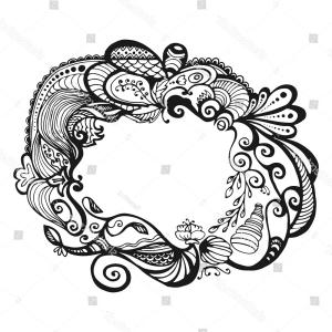 300x300 Filigree Vector Frame Eastern Style Ornate Lazttweet