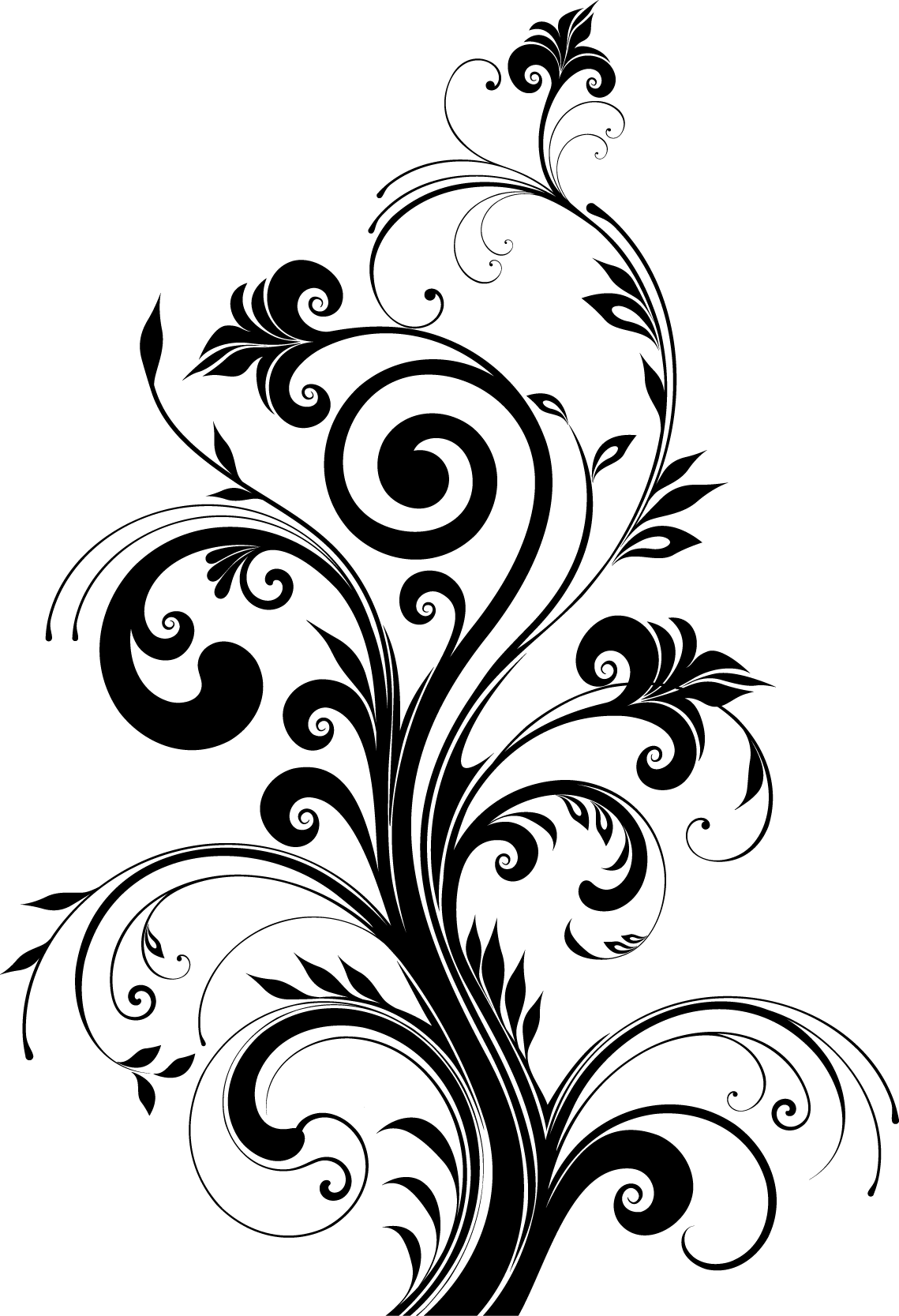 1139x1667 Collection Of Free Filigree Vector Modern. Download On Ubisafe