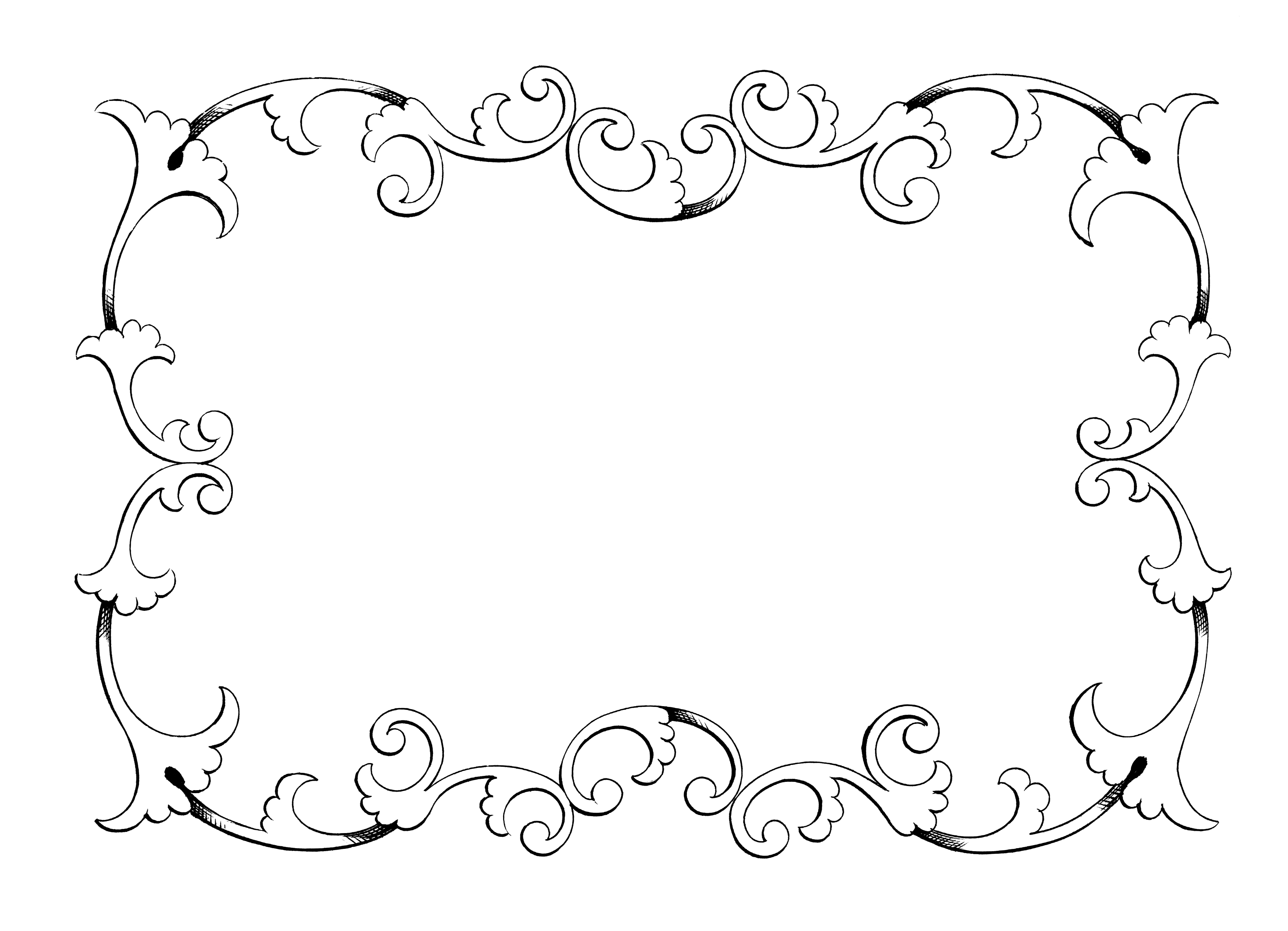 3418x2472 Collection Of Free Filigree Vector Old West. Download On Ubisafe