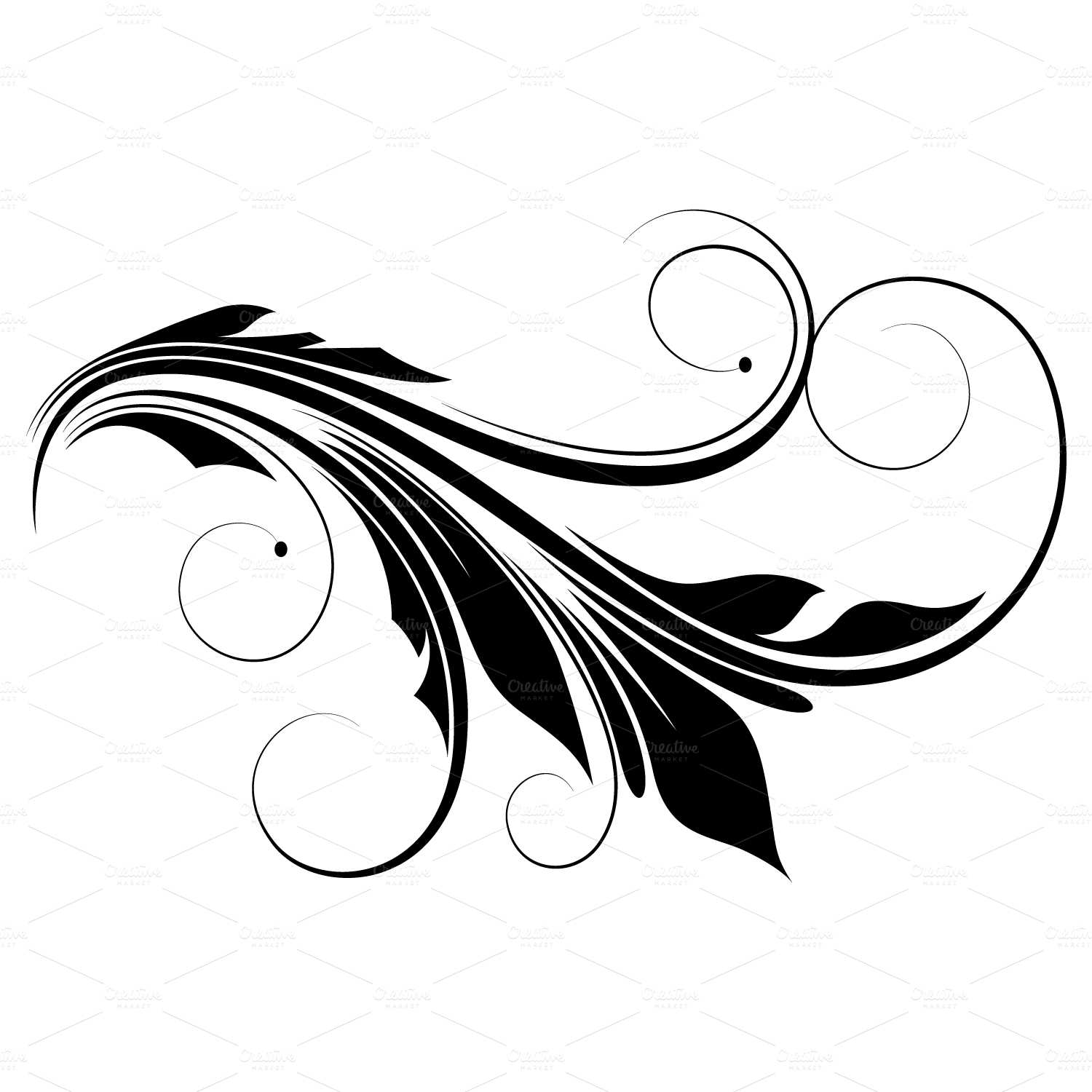 1500x1500 15 Baroque Vector Filigree For Free Download On Mbtskoudsalg