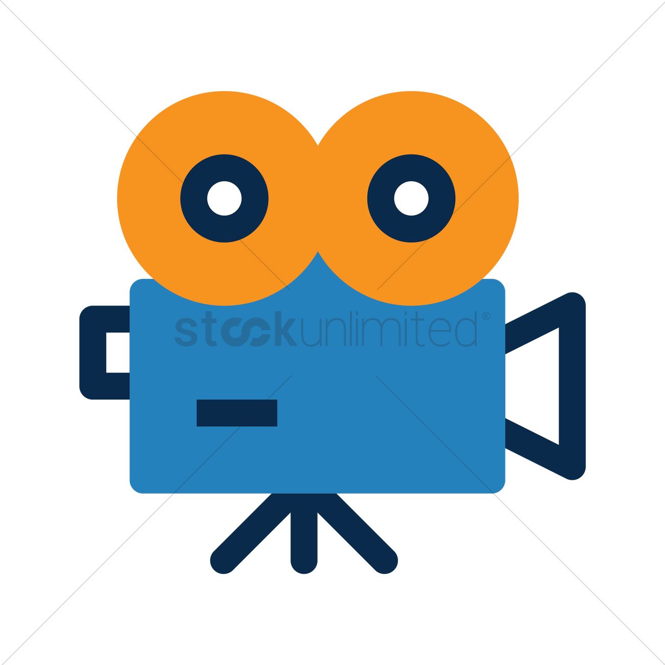 1300x1300 Film Camera Vector Image