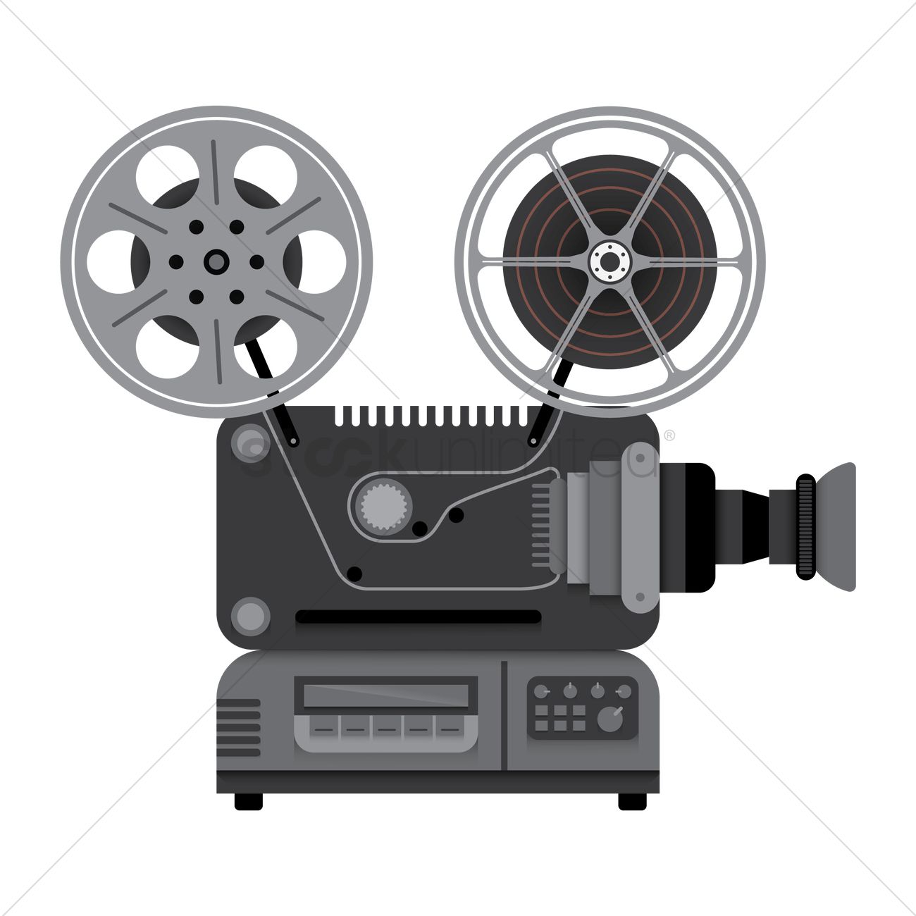 1300x1300 Film Camera Vector Image