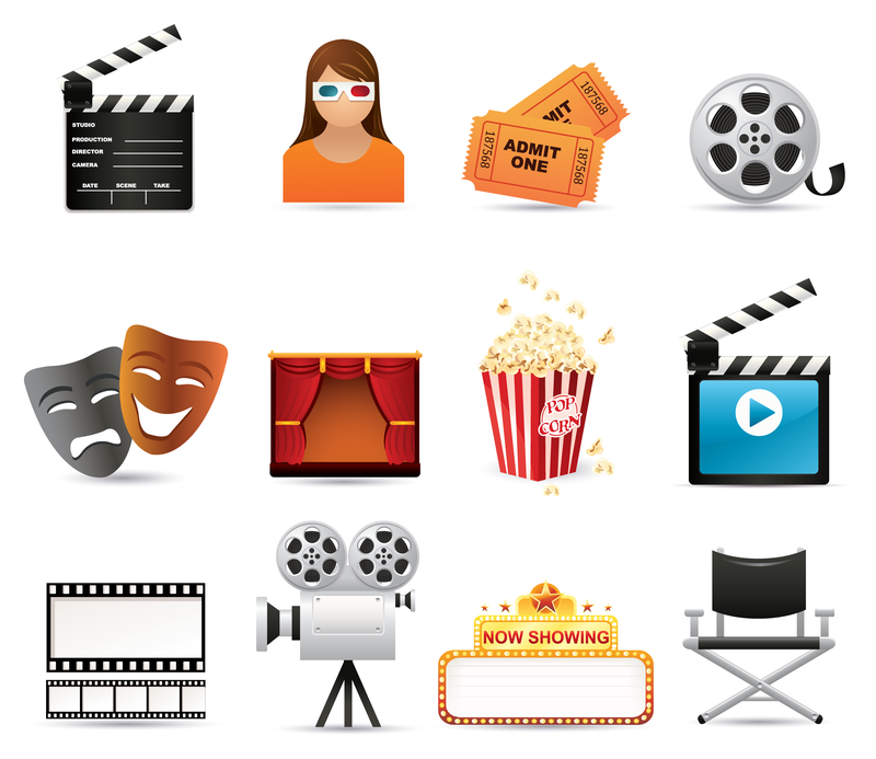 800x693 5 Film Icon Vector
