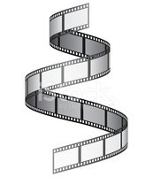 173x200 Film Reel Vector Stock Vectors